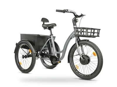 CARGO - TRICYCLE LOVELO, FRONT MOTOR, GREY MATT