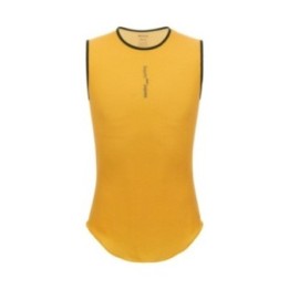 Funkční tričko bez rukávů SANTINI Delta Yellow