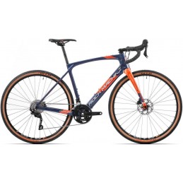 Gravelride CRB 700/Gloss Metallic Navy/Silver/Orange/700Cx52cm (S)