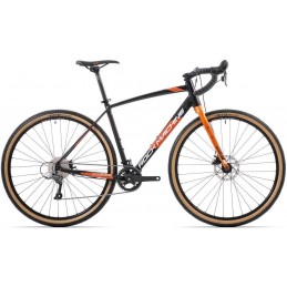 Gravelride 200/Gloss Black/Silver/Orange/700Cx52cm (S)