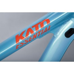 GHOST Kato Essential 29 Light Blue Pearl/Orange Gloss - M