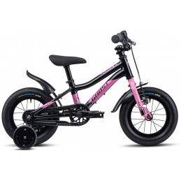 GHOST Powerkid 12 Metallic Black/Pearl Pink Gloss
