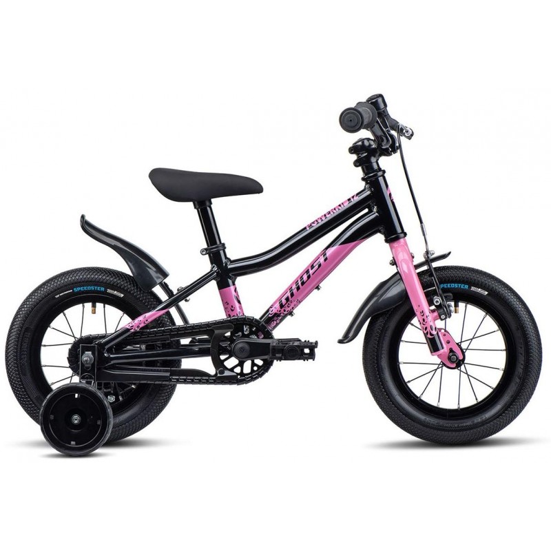 GHOST Powerkid 12 Metallic Black/Pearl Pink Gloss GHOST Powerkid 12 Metallic Black/Pearl Pink Gloss