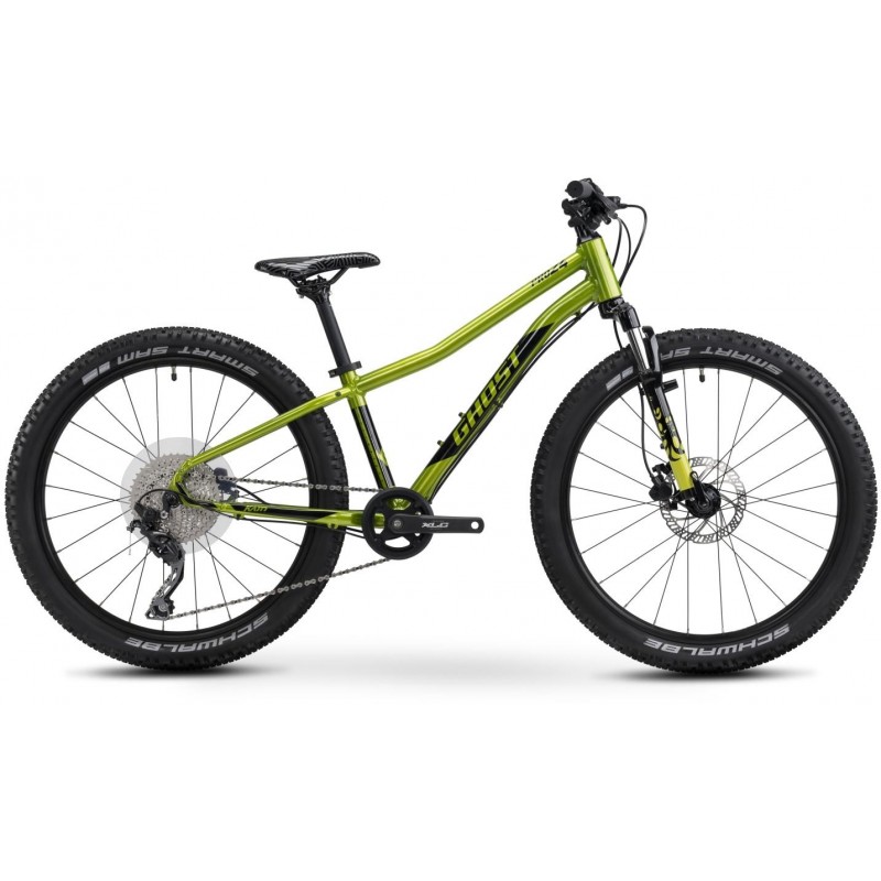 GHOST Kato 24 Pro Candy Green/Black Gloss