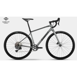 GHOST Asket Advanced AL Light Grey/Met. Anthracite Glossy - XL