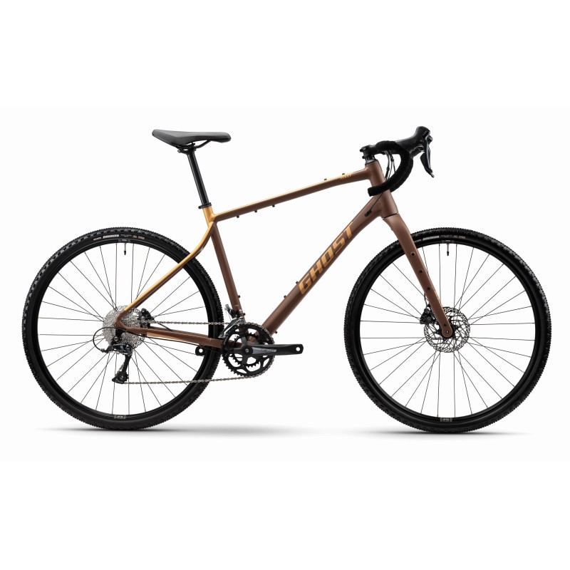 GHOST Asket AL Brown/Metallic Light Beige Matt - S GHOST Asket AL Brown/Metallic Light Beige Matt - S