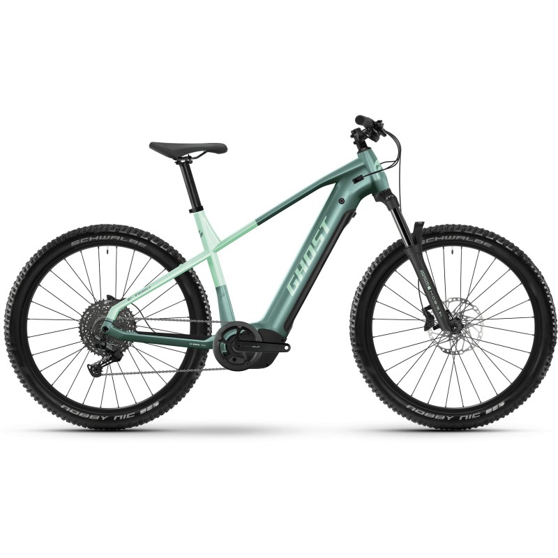 GHOST E-Teru Advanced Misty Green/Earth Green - L