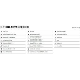 GHOST E-Teru Advanced EQ Carbon Red/Chilly White - L