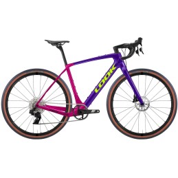 LOOK 765 Gravel RS Purple Pink Satin Apex Etap 1X12 Fulcrum Rapid Red 500 - M