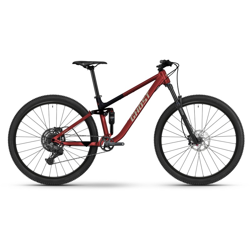 GHOST Kato FS Deep Crimson/Black Ink Matt - XL