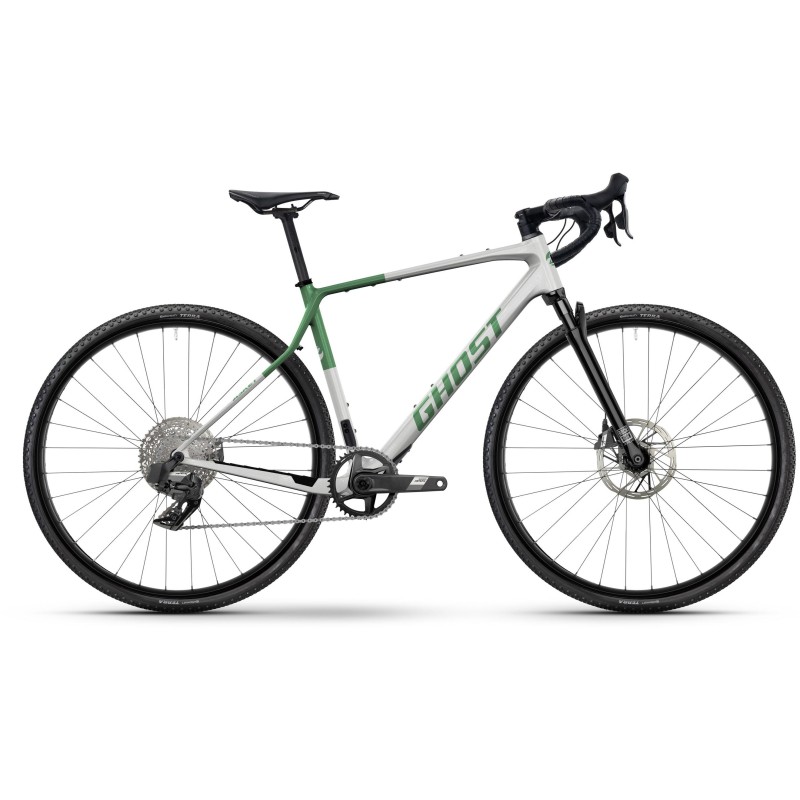 GHOST Asket CF Full Party Silver Stone/Madow Green Glossy - M GHOST Asket CF Full Party Silver Stone/Madow Green Glossy - M