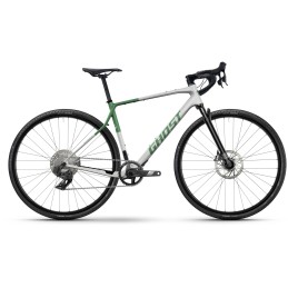 GHOST Asket CF Full Party Silver Stone/Madow Green Glossy - L