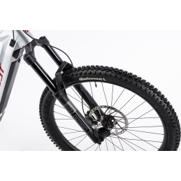 GHOST E-Riot CF Advanced Rebel Red/Misty Grey Glossy - M