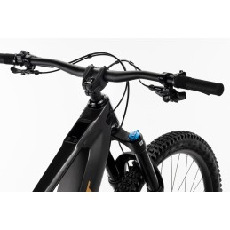 GHOST E-Riot CF Pro Heavy Metal/Deep Coffee Glossy - XL