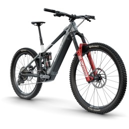 GHOST E-Riot CF Full Party Ud Carbon-Mist Blue/Pure Elegance Glossy - XL