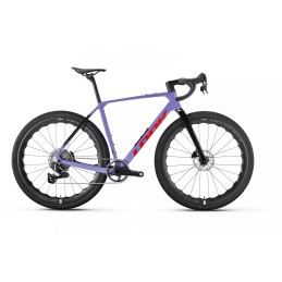 LOOK G85 Speckled Purple/Neon Red Sram Force XLPR AXS Fulcrum Soniq - L