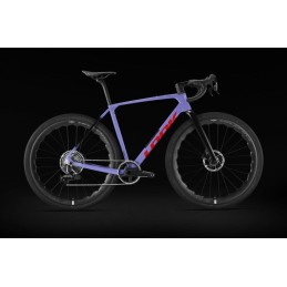 LOOK G85 Speckled Purple/Neon Red Sram Force XLPR AXS Fulcrum Soniq - L