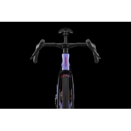 LOOK G85 Speckled Purple/Neon Red Sram Force XLPR AXS Fulcrum Soniq - L